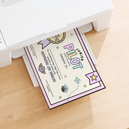 Girls Junior Pilot Award - Download