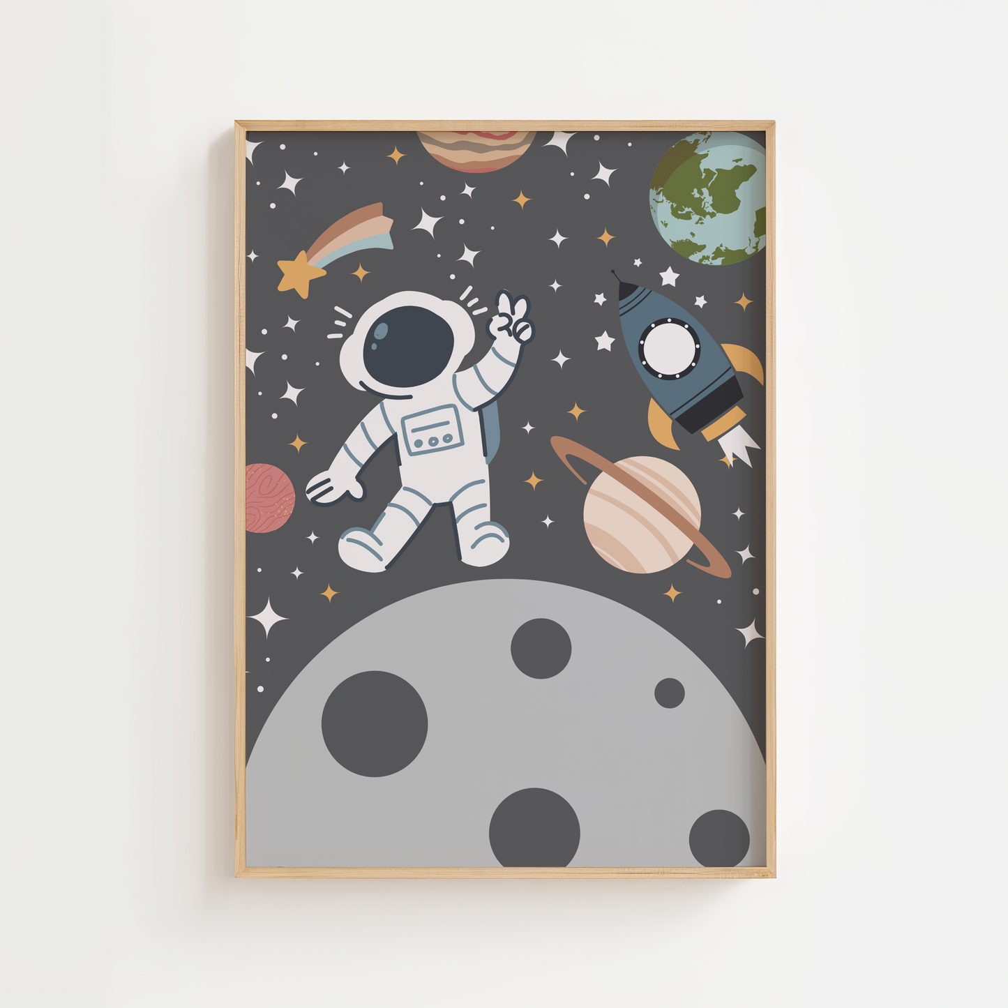 Astronaut Wall Art Print
