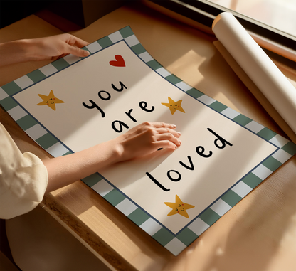 You Are So Loved Nursery Print