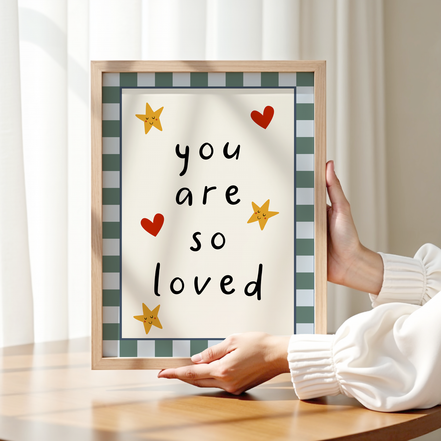 You Are So Loved Nursery Print