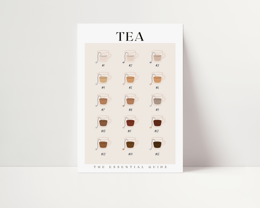 Shades  Of Tea Kitchen Print