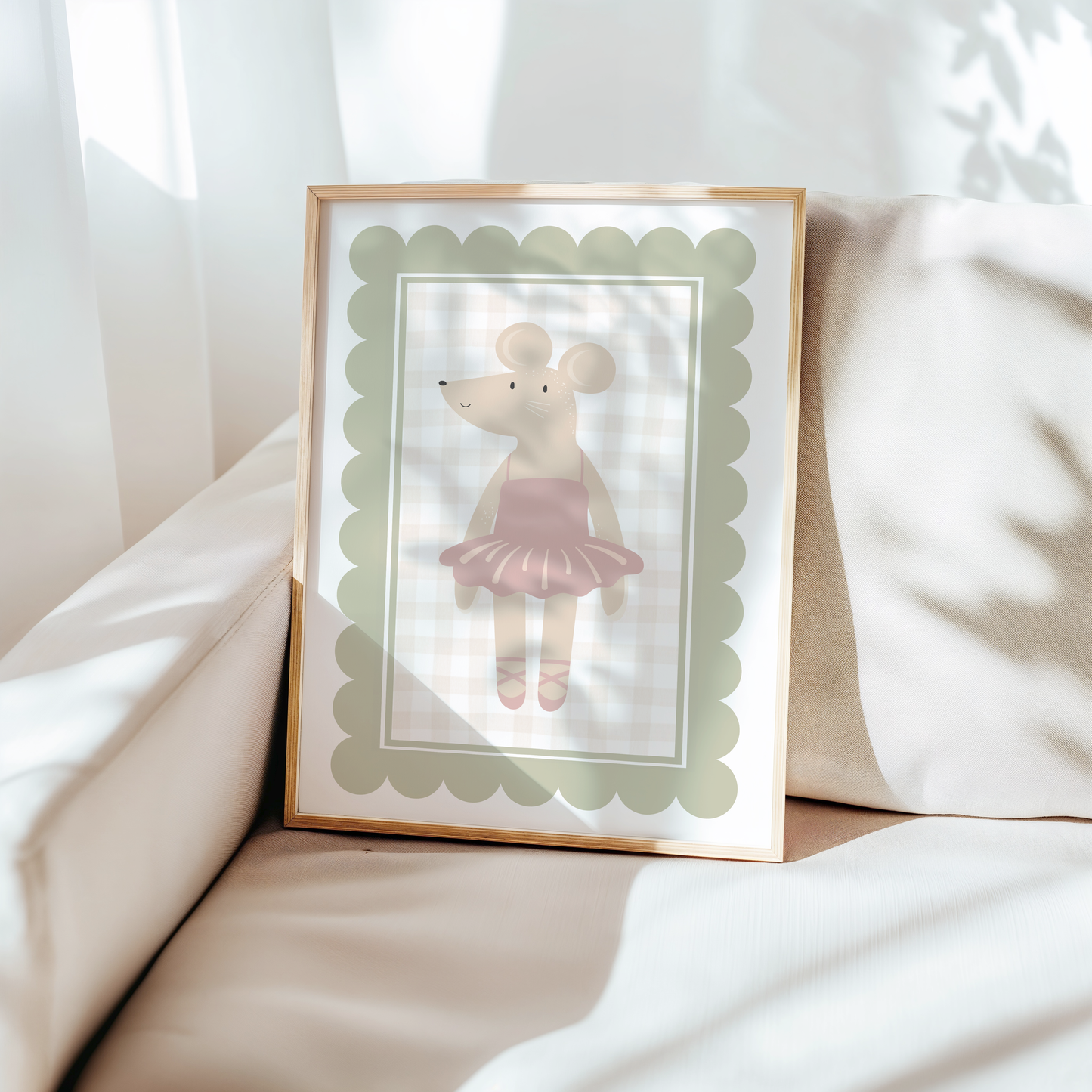 Vintage Mouse Print