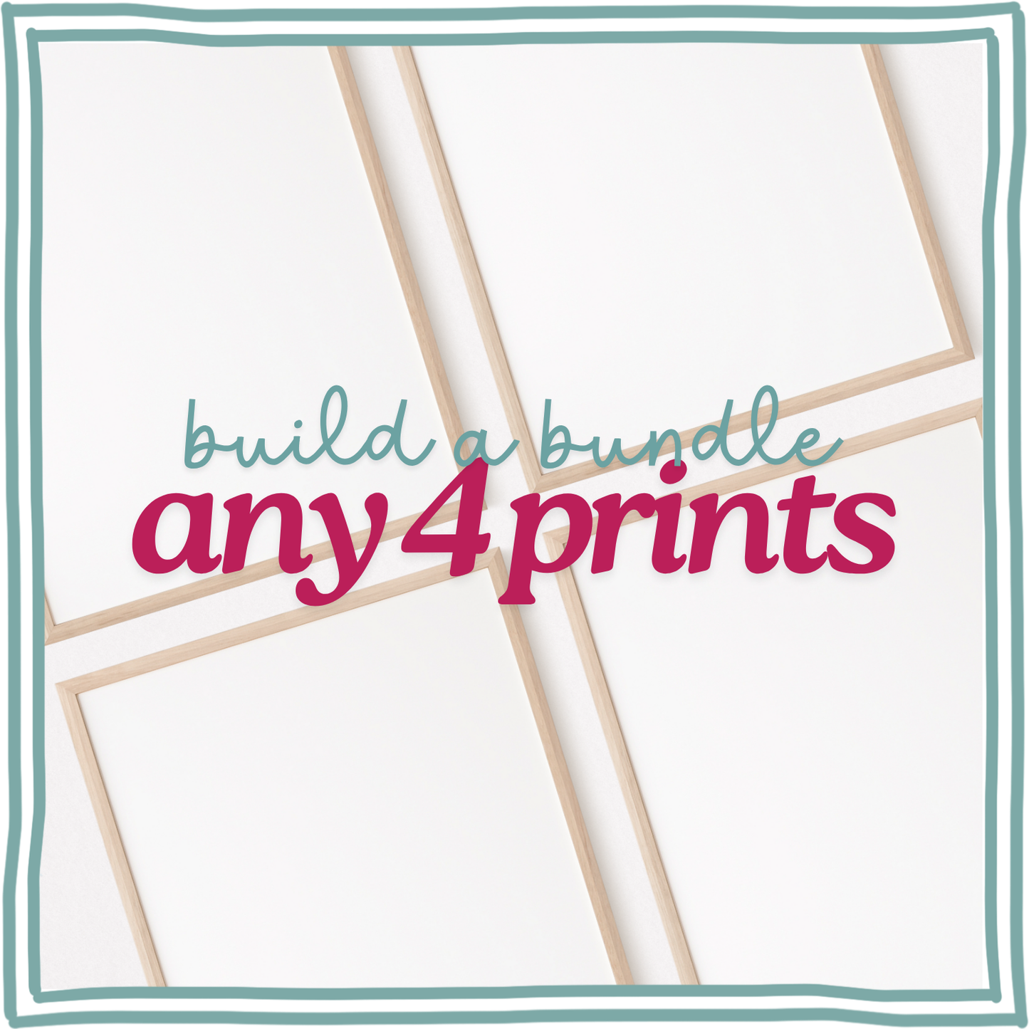 Create Your Own - Set Of 4