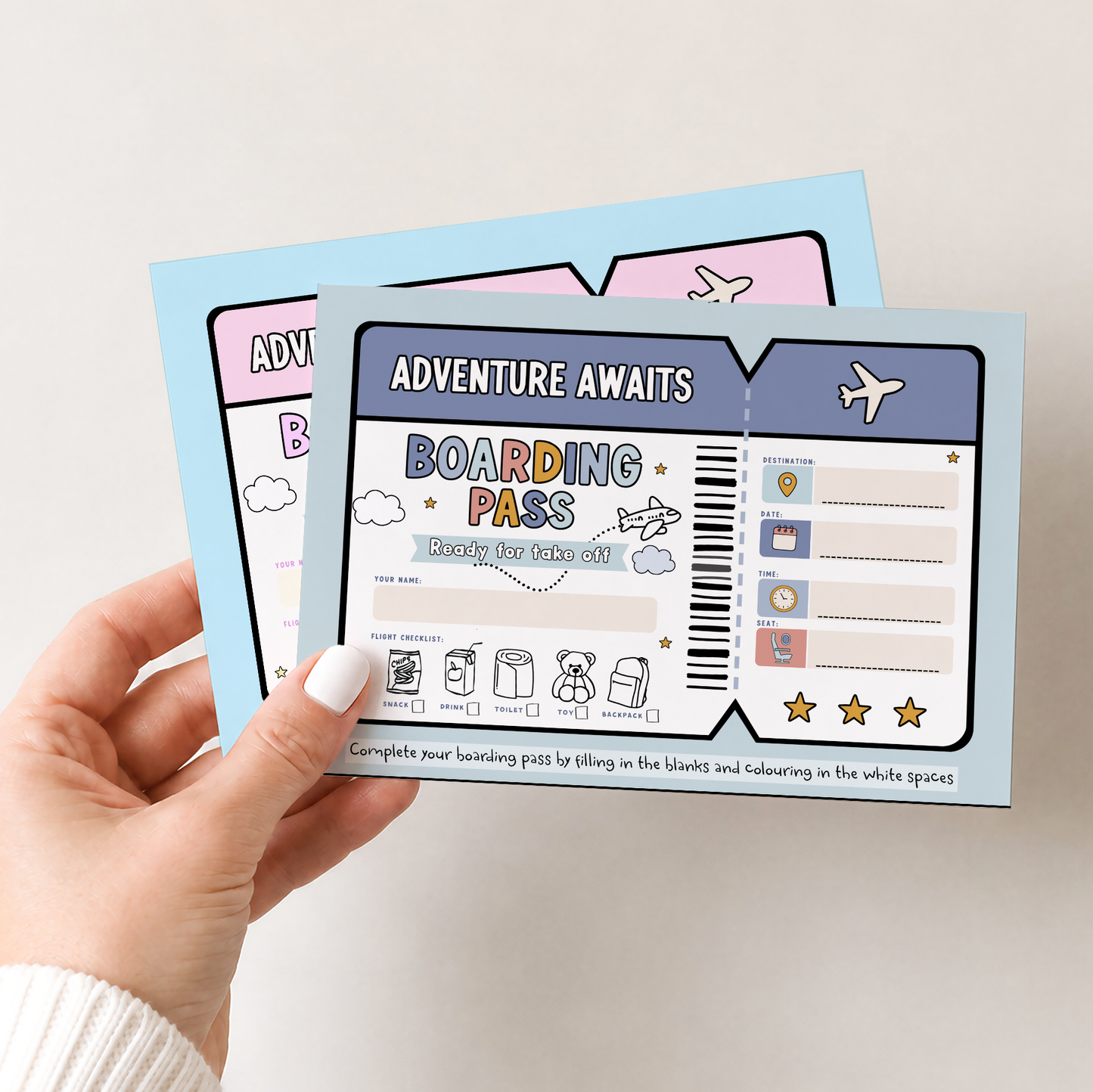 Boys Boarding Pass - Download