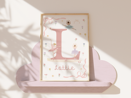 Personalised Ballet Print