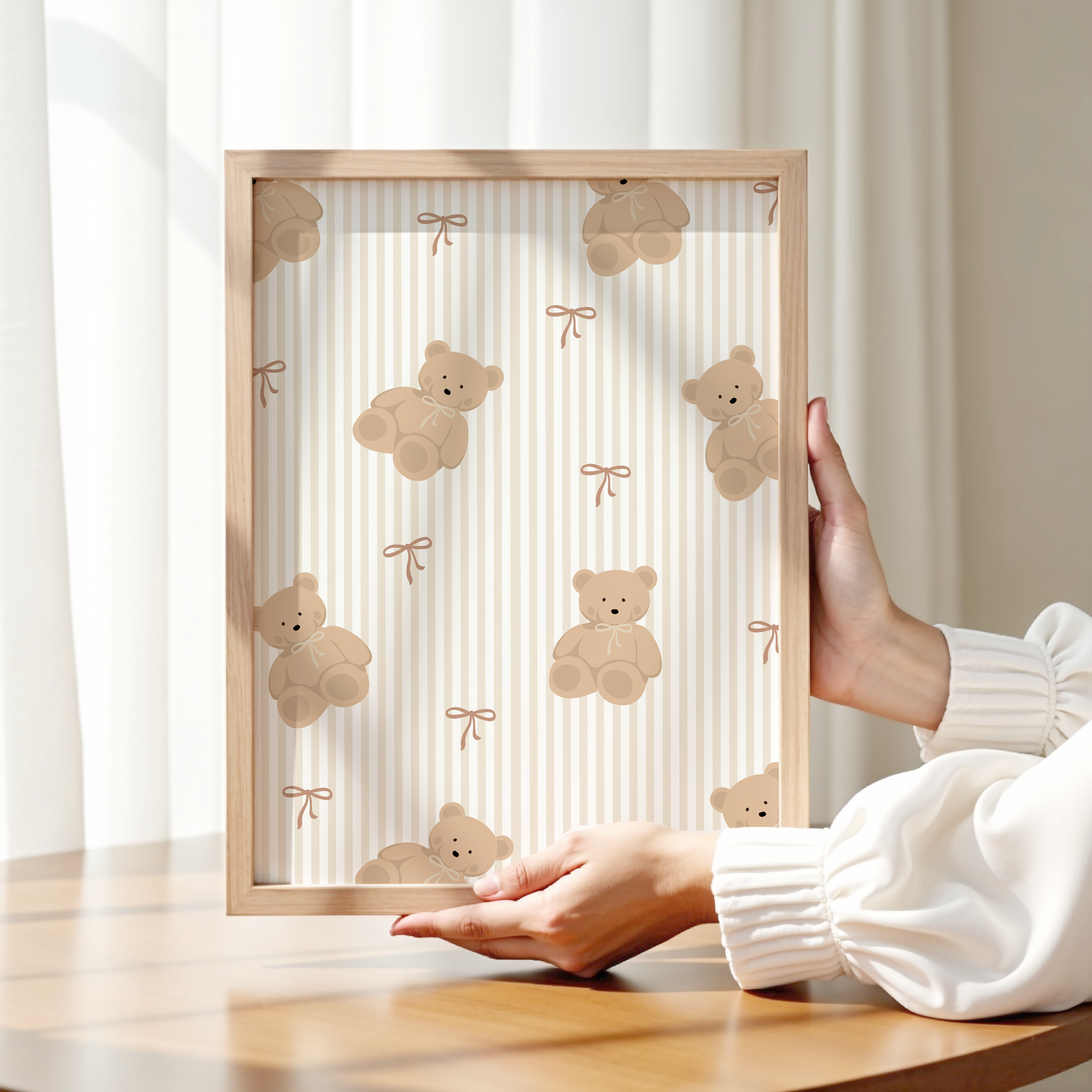 Vintage Teddy Print