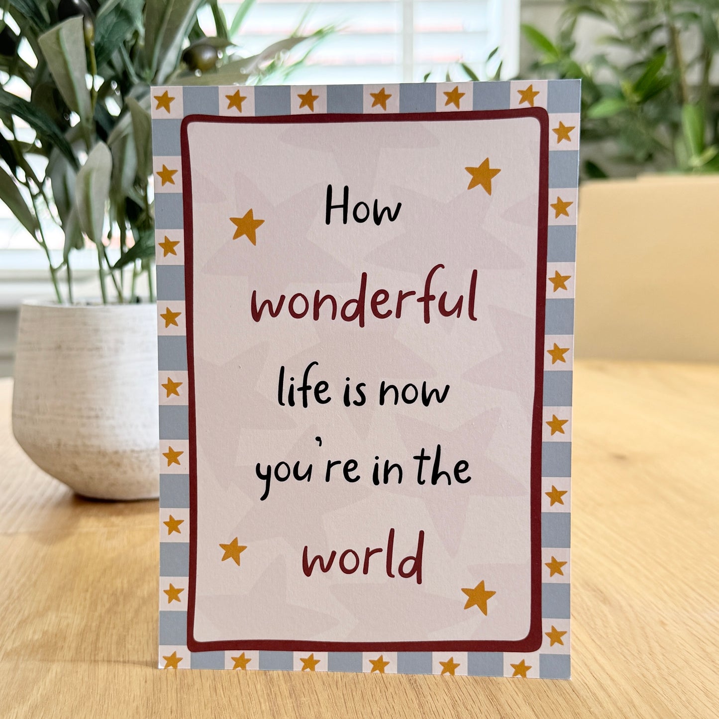 *Seconds* Wonderful World: Size: 5x7’
