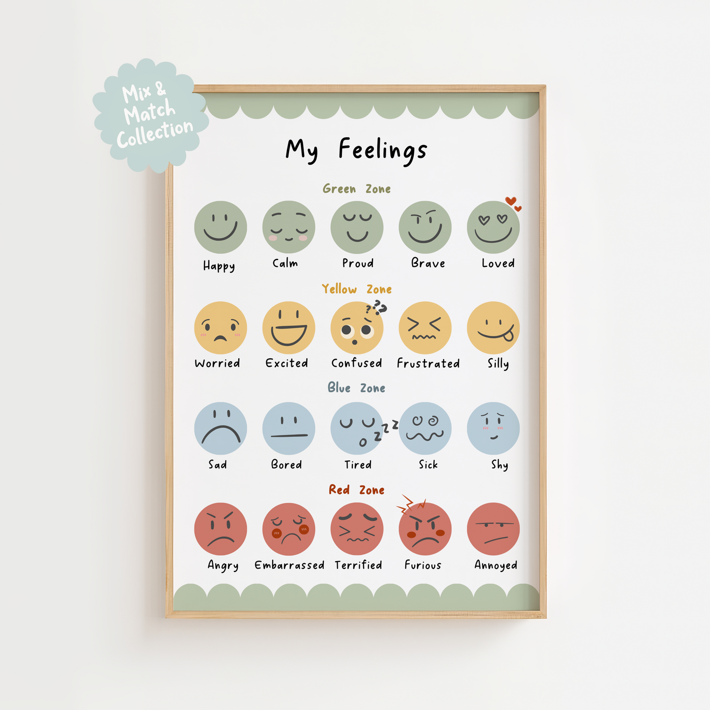 My Feelings & Emotions Print