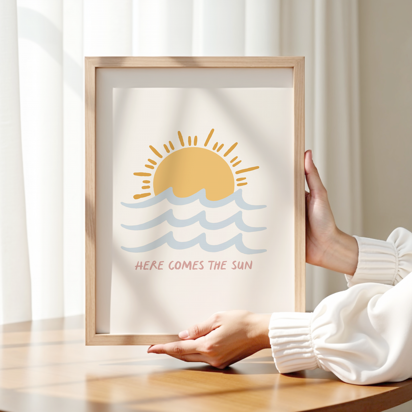 Here Comes the Sun Print