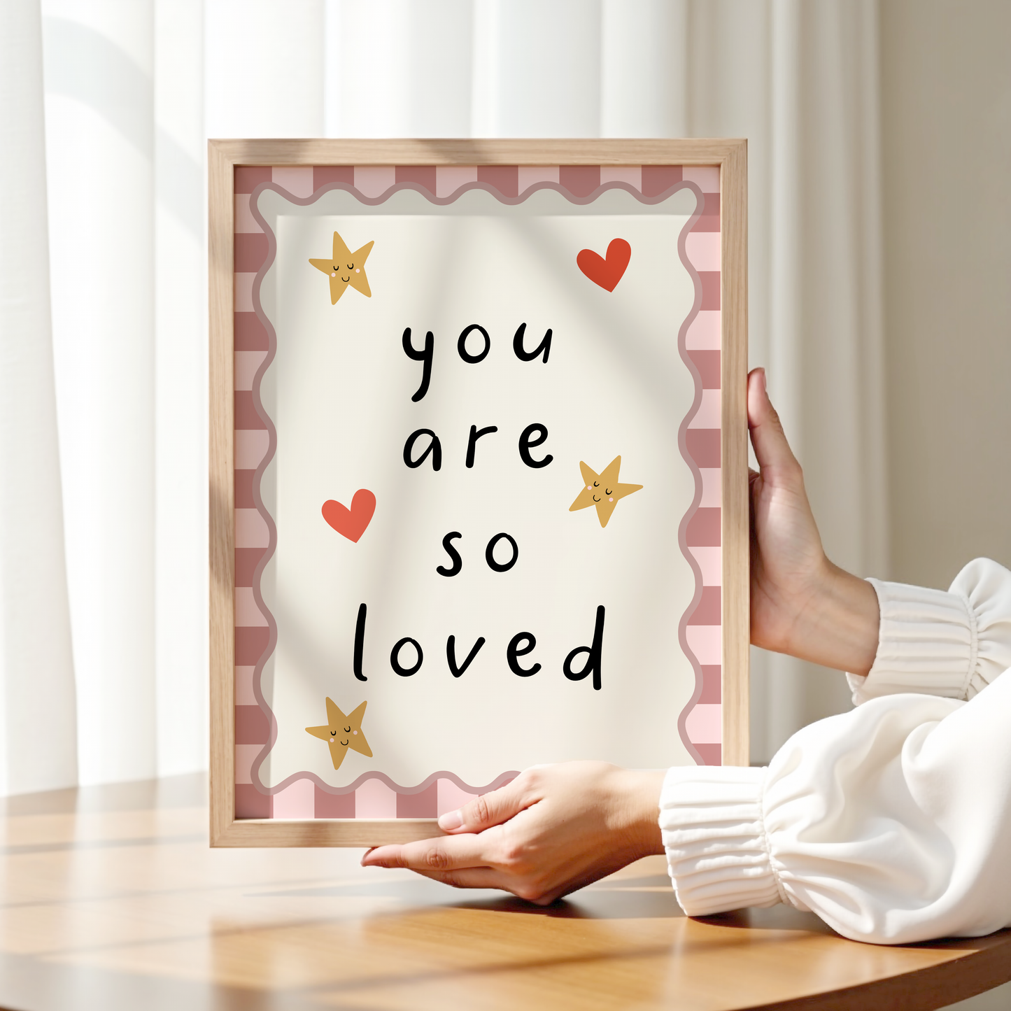 You Are So Loved Nursery Print