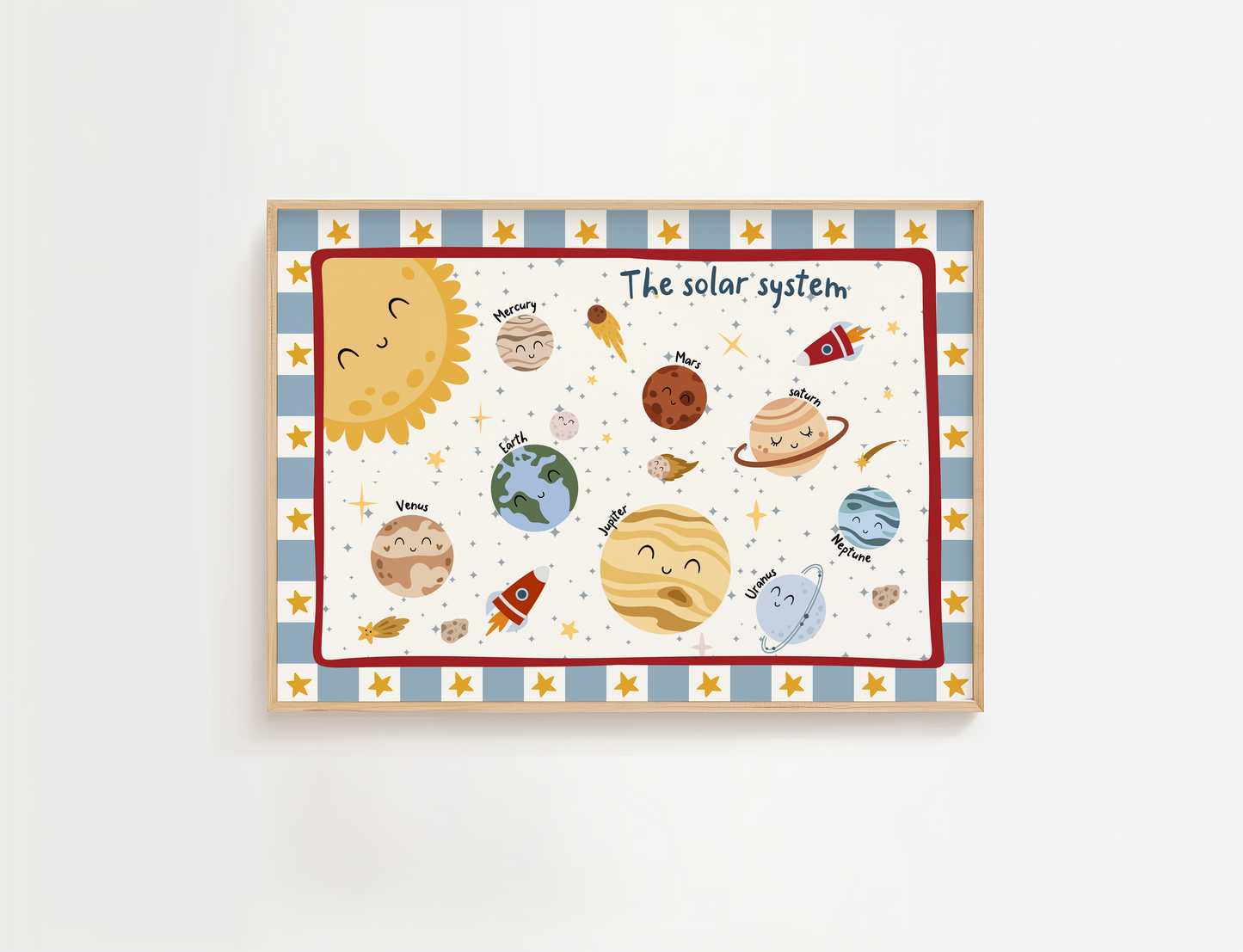 Our Solar System - Blue