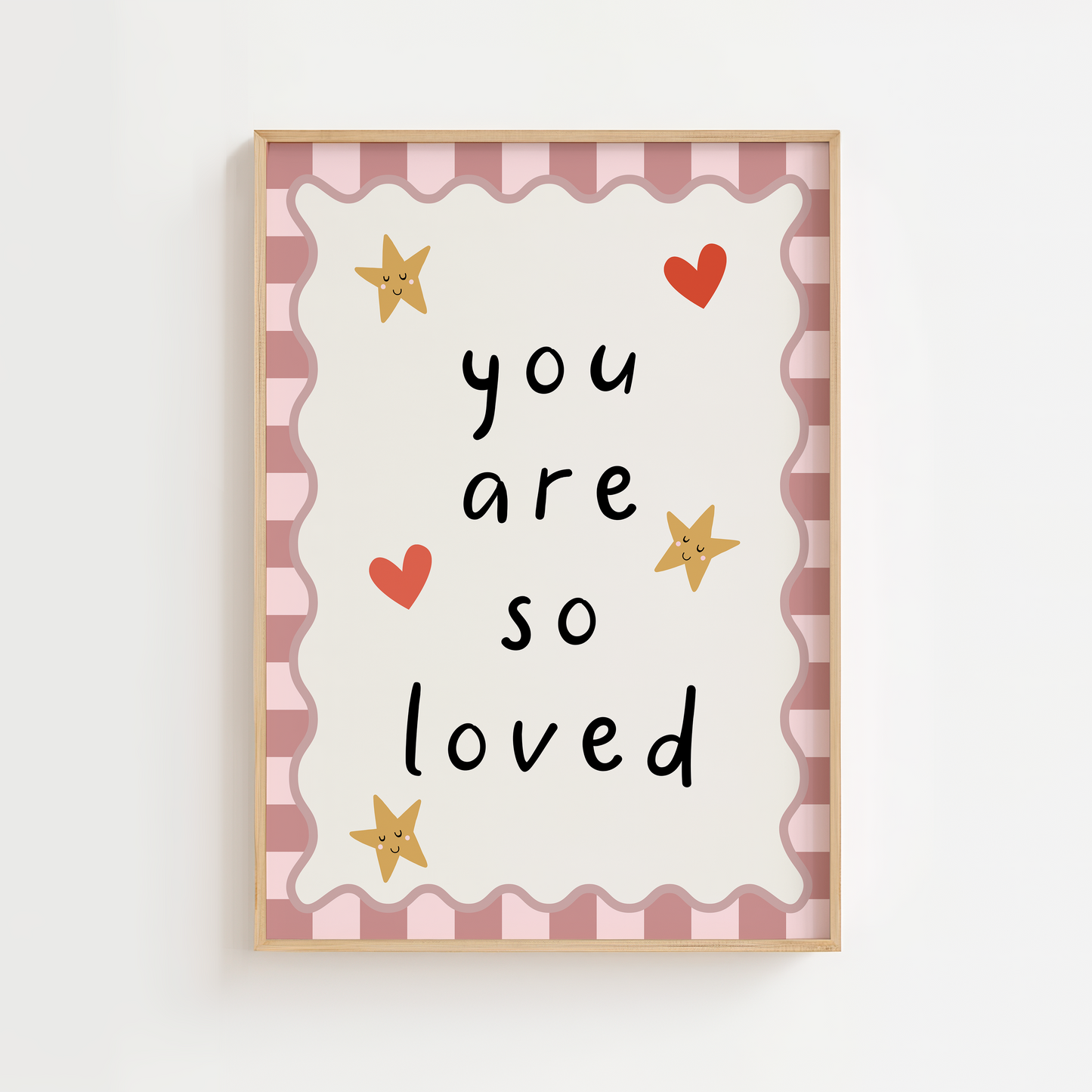 You Are So Loved Nursery Print