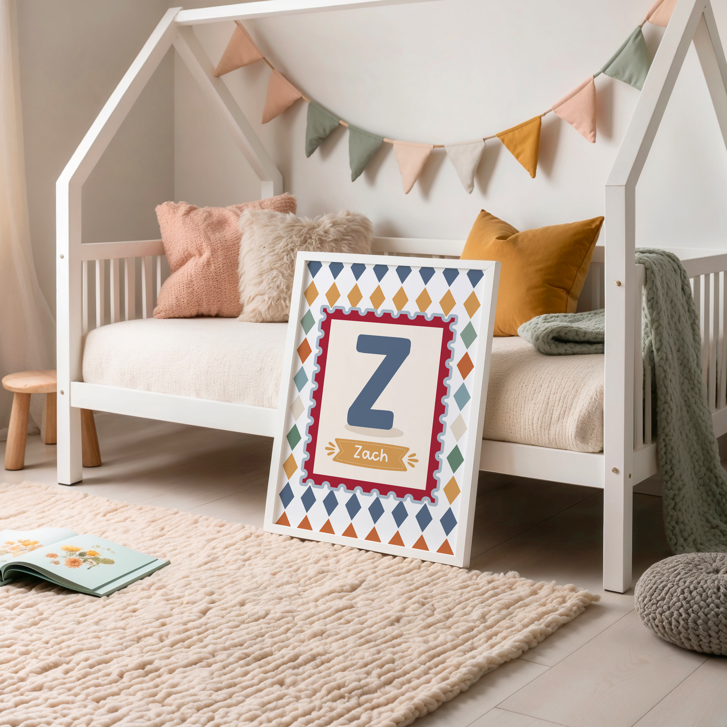Personalised Circus Theme Print