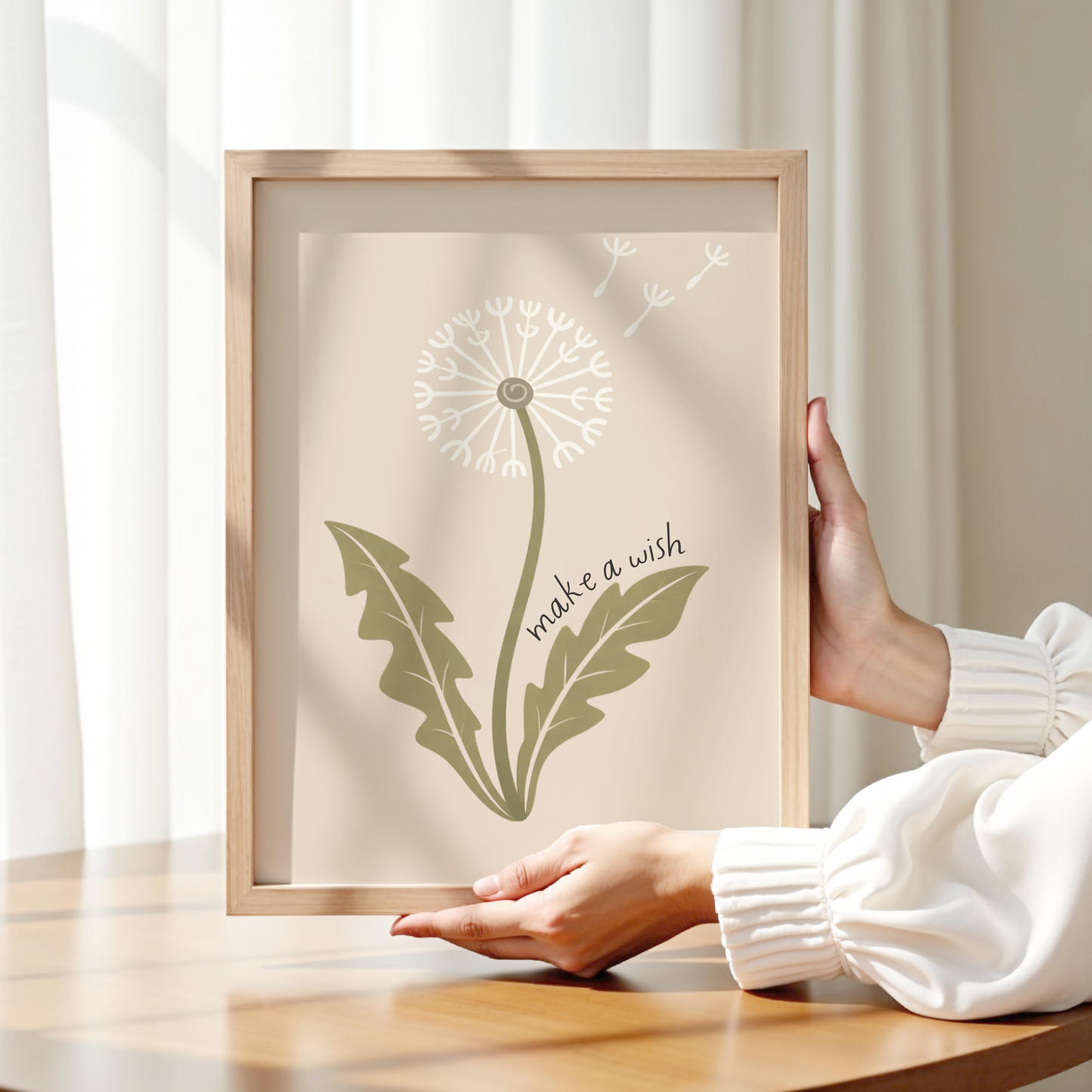 Make a Wish Dandelion Print