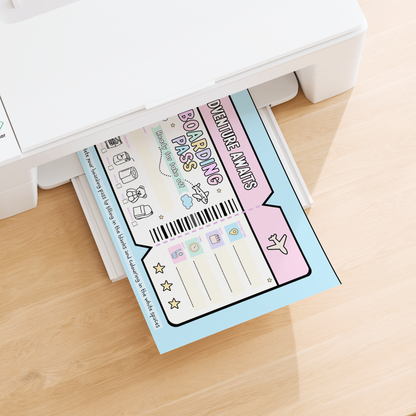 Girls Boarding Pass - Download