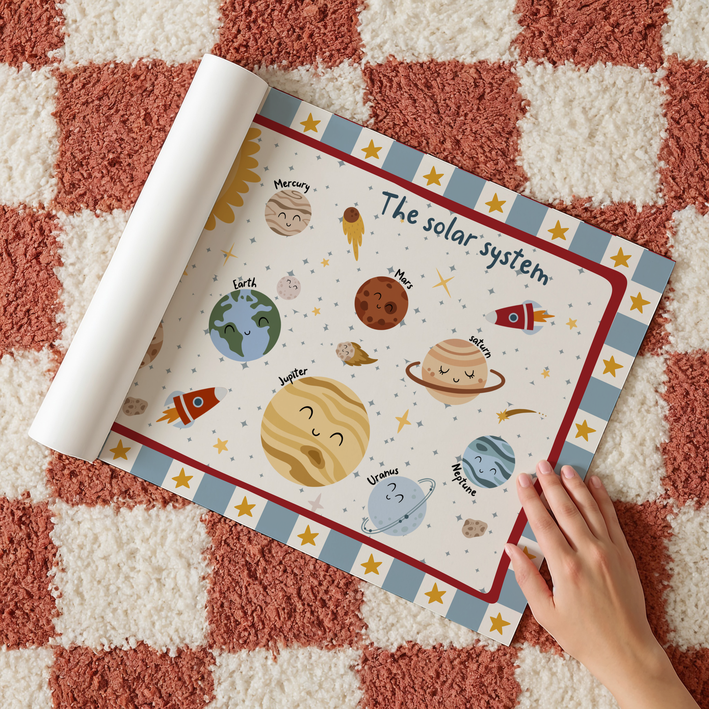 Our Solar System - Blue