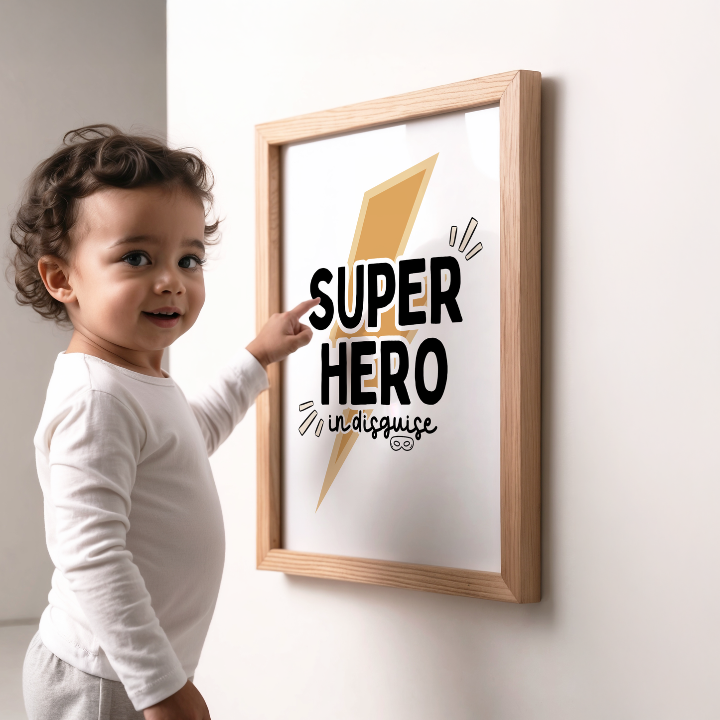Superhero In Disguise Print