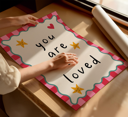 You Are So Loved Nursery Print