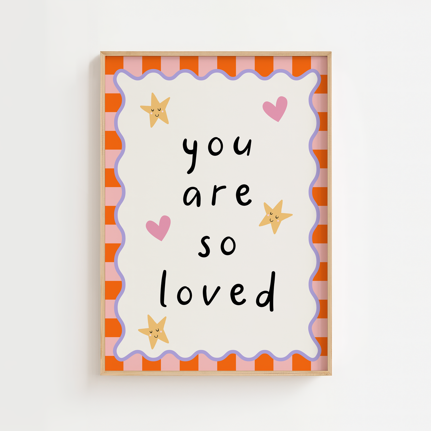 You Are So Loved Nursery Print