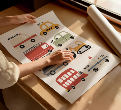 Types Of Transport Print