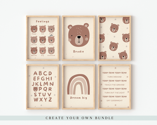 Create Your Own Teddy Bear Bundle (Neutral)