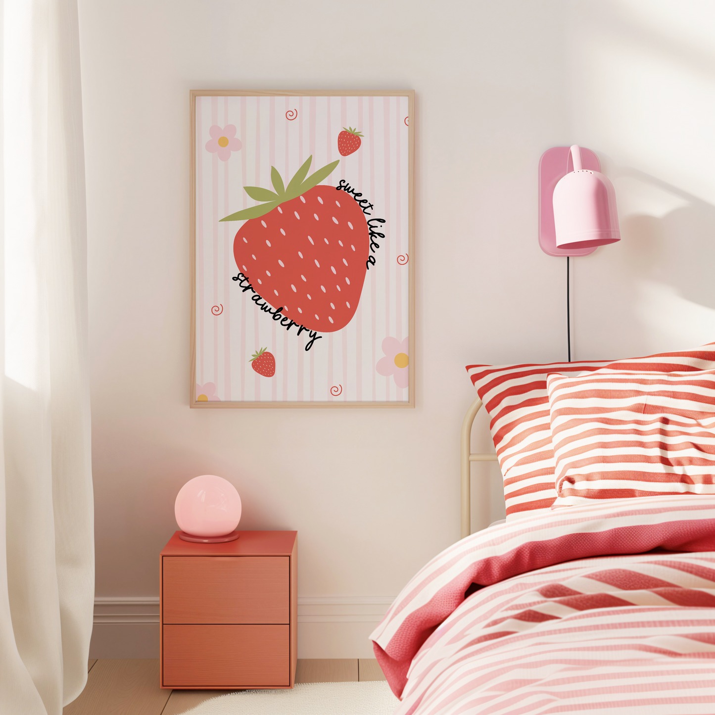 "Sweet Like A Strawberry" Print