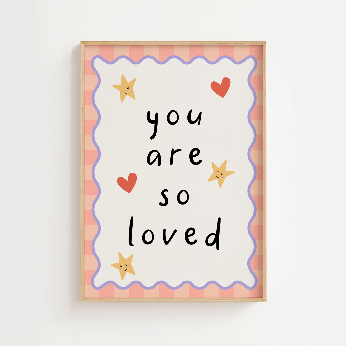 You Are So Loved Nursery Print