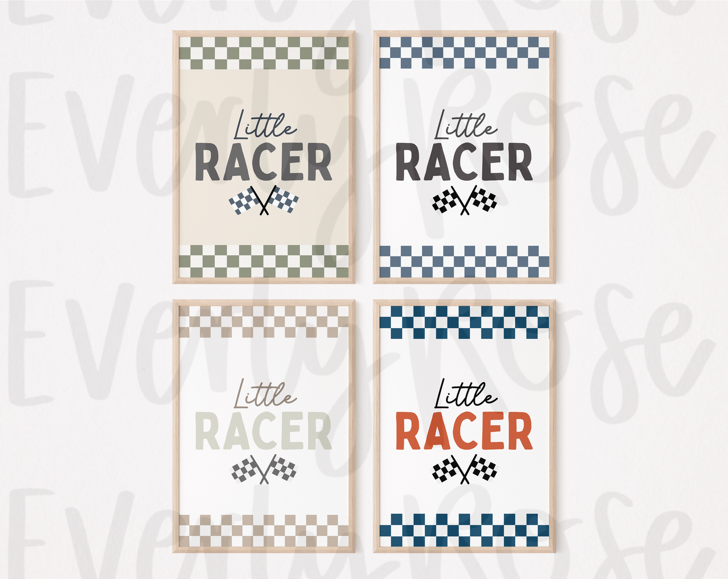Litter Racer Print