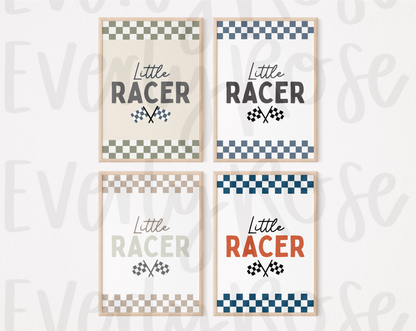Litter Racer Print