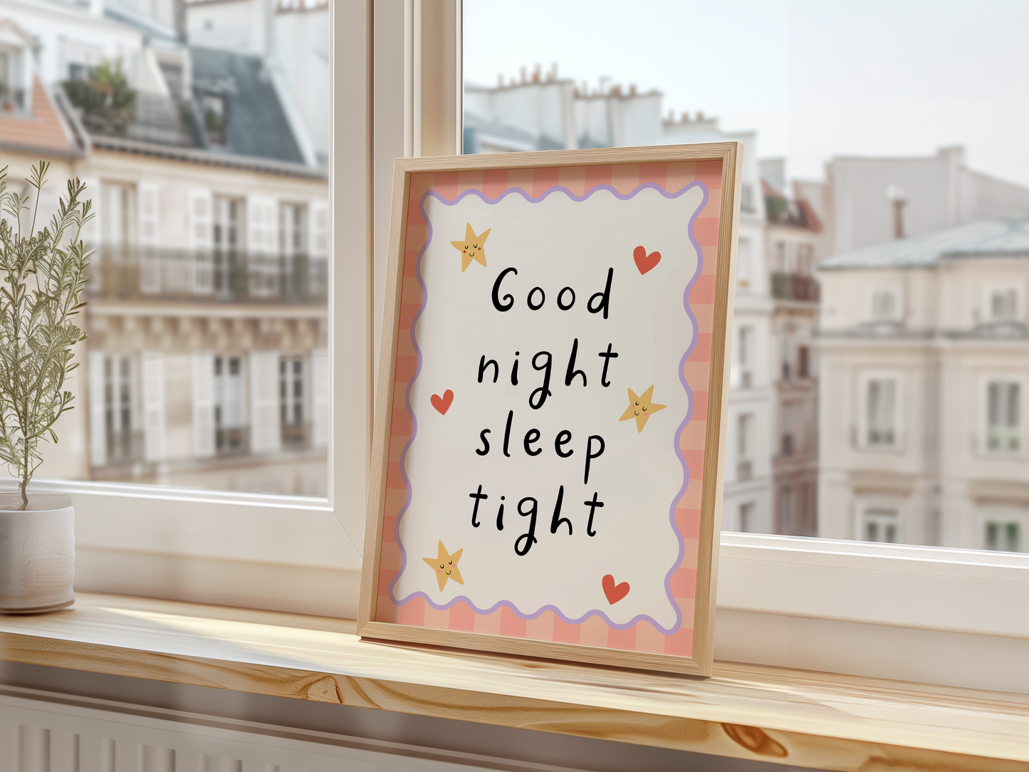 Good Night Sleep Tight Nursery Prints