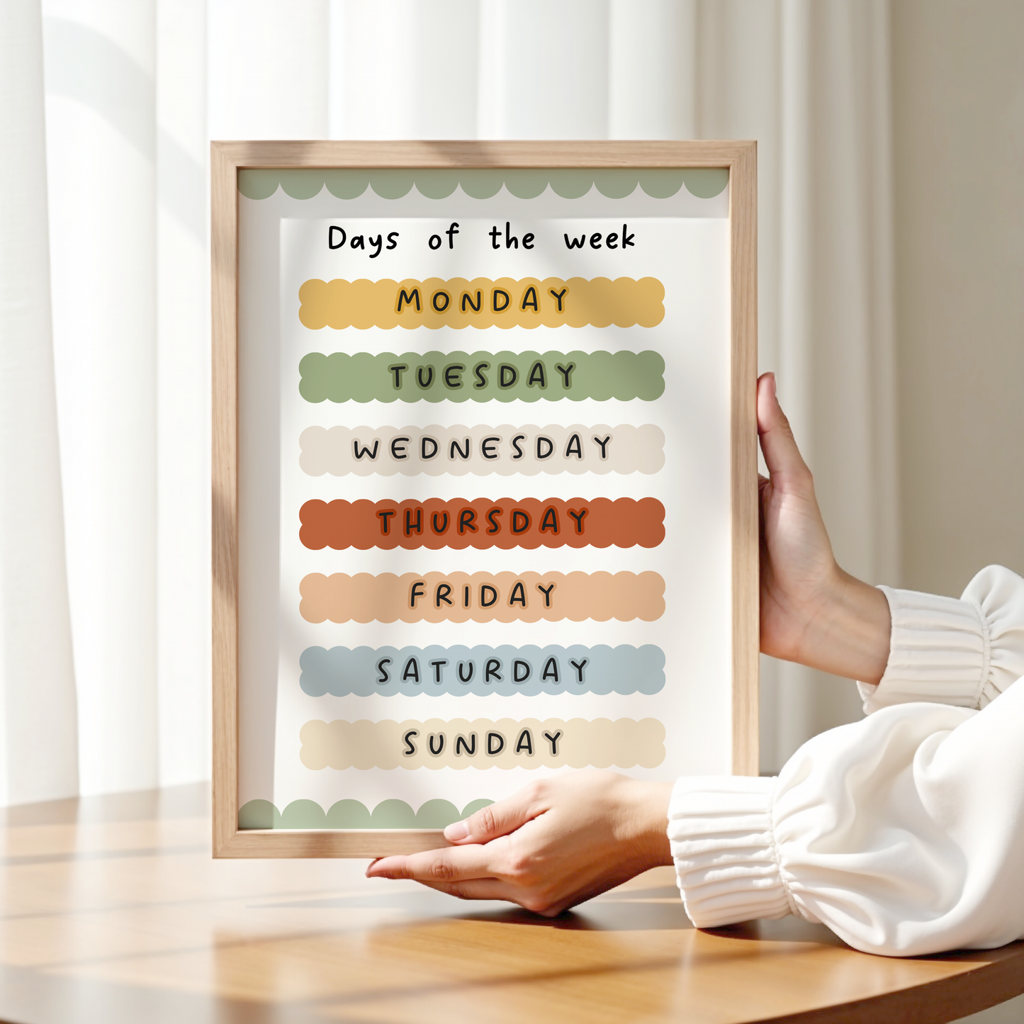 Days of the Week Print
