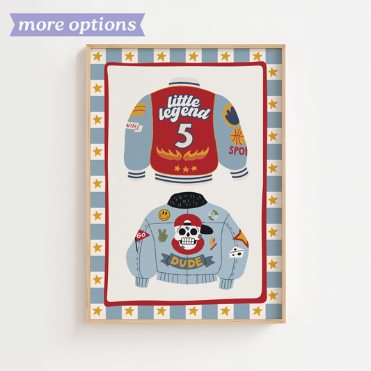 Little Legend Jacket Print