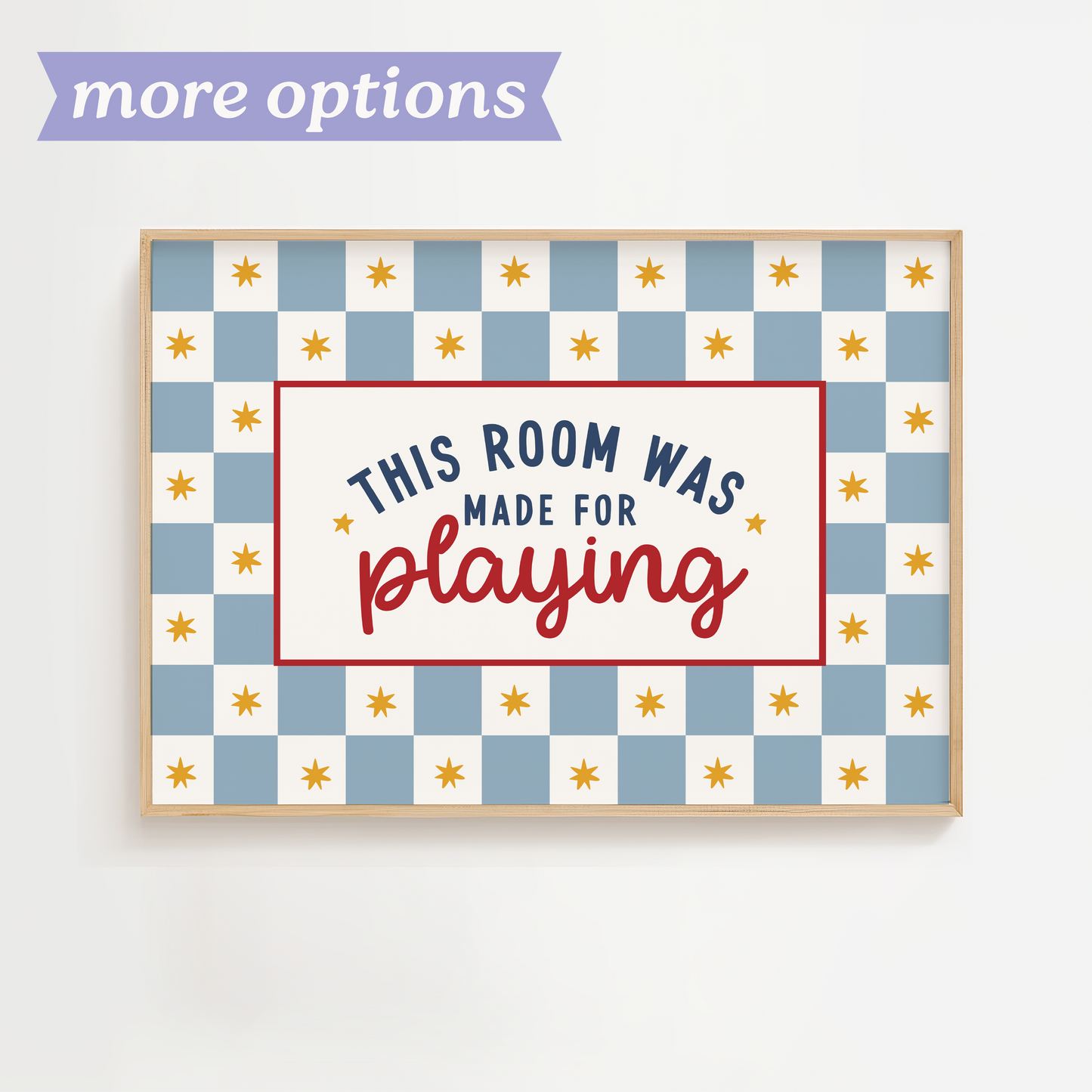This Room Was Made For Playing Print