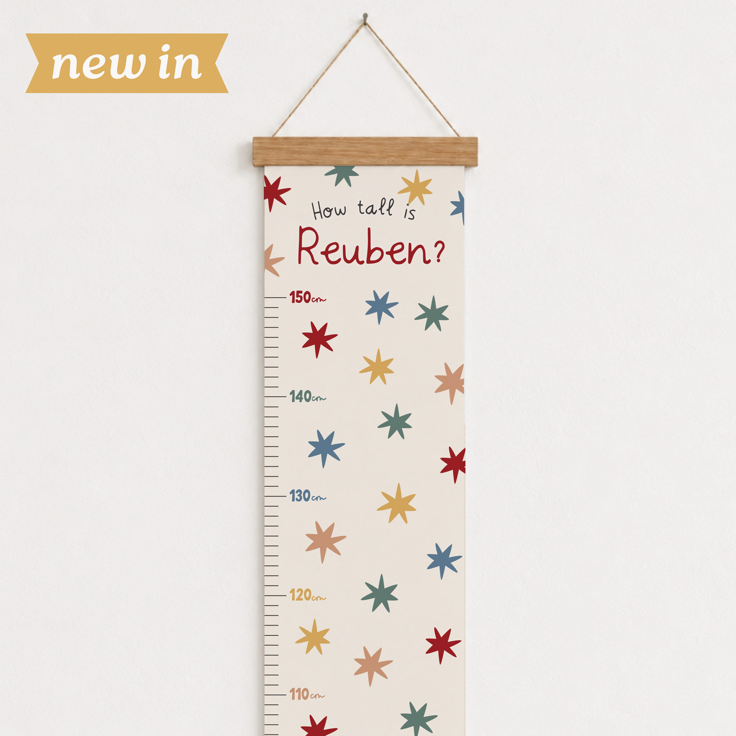 Star Pattern Height Chart