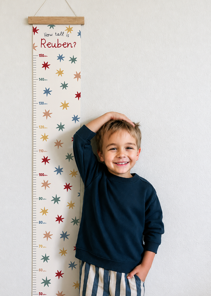 Star Pattern Height Chart