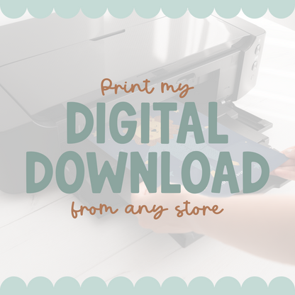 Printing Service - Any Design From Any Store