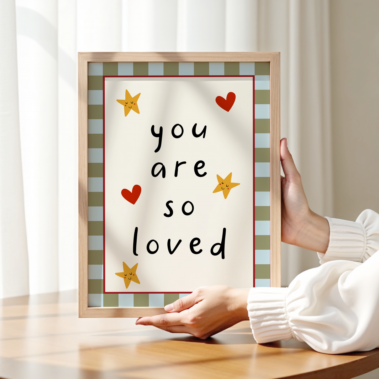You Are So Loved Nursery Print