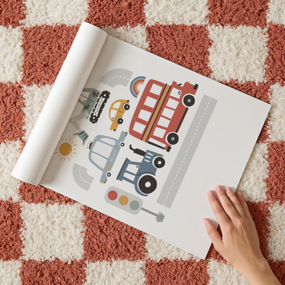 Scandi Transport Print