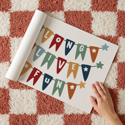 Long Live Fun Circus Style Print