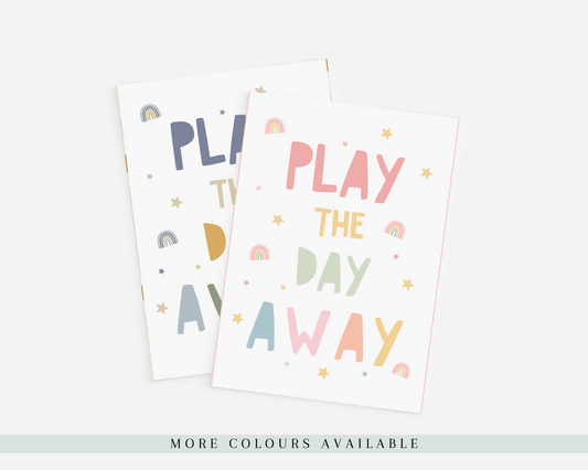 Play The Day Away Print
