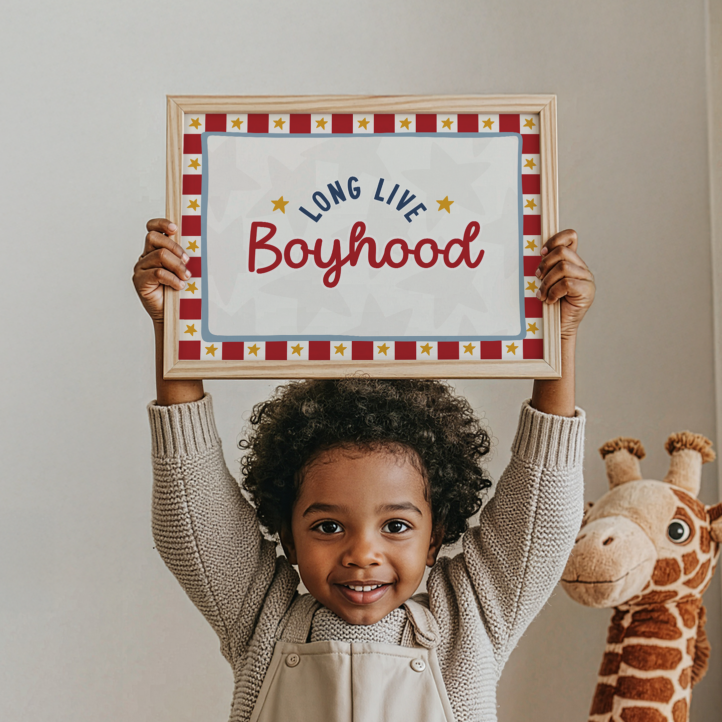 Long Live Boyhood Stars Print