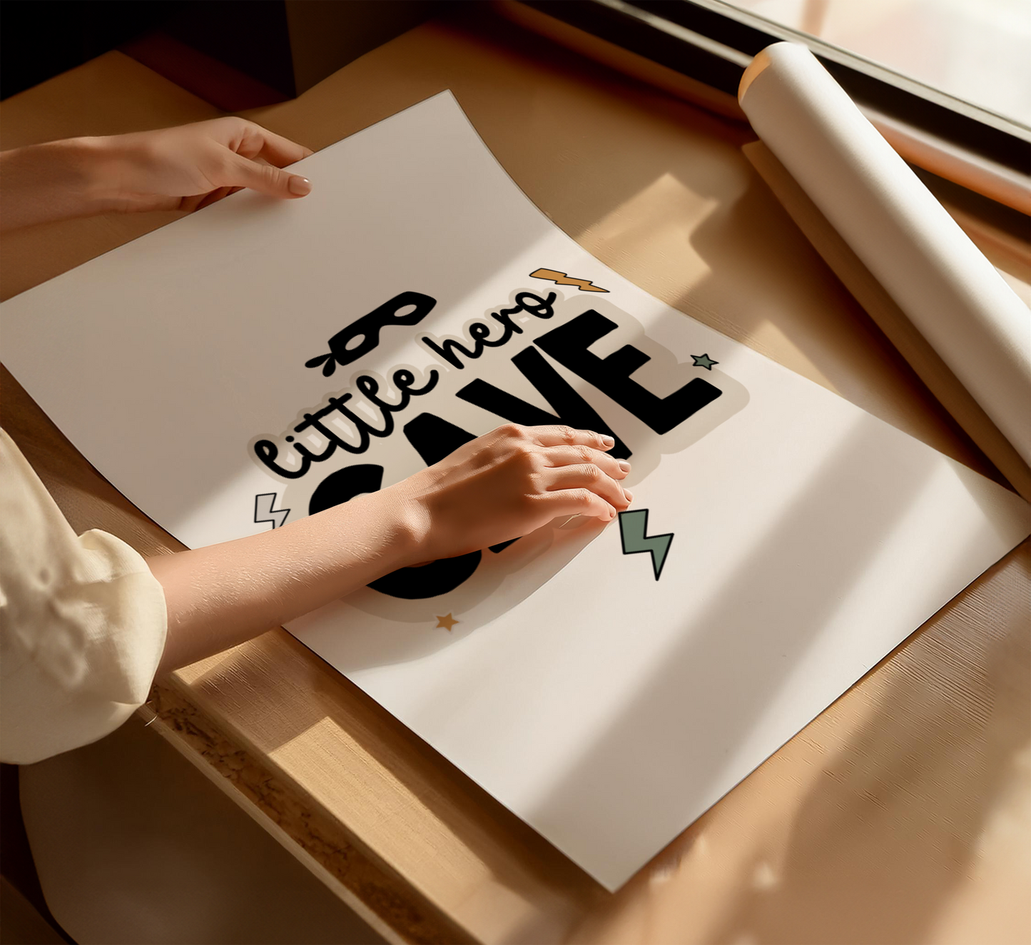 Little Hero Cave Print