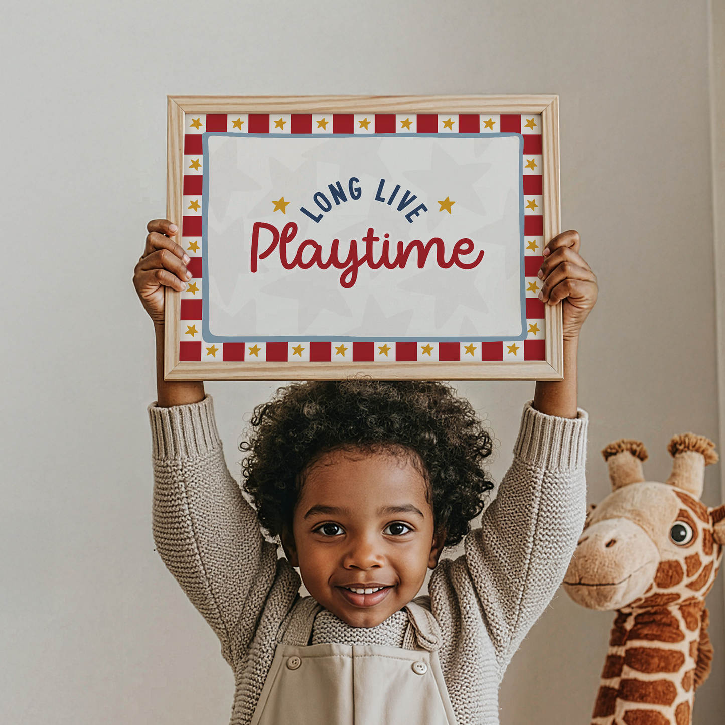 Long Live Playtime Stars Print