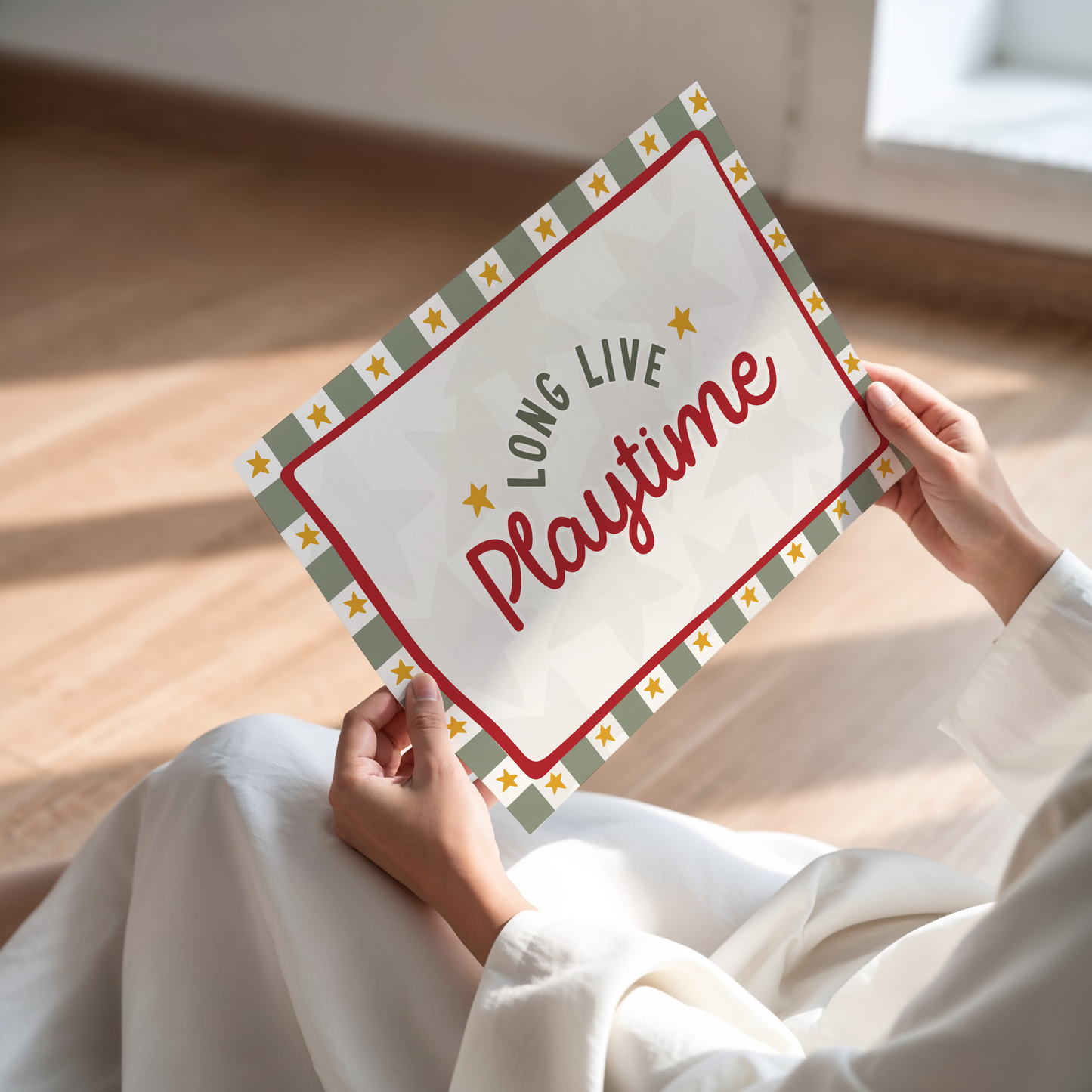 Long Live Playtime Stars Print