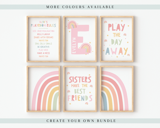 Create Your Own Playroom Bundle - Pastels