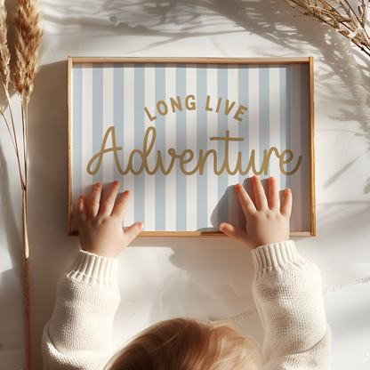 "Long Live Adventure" Print