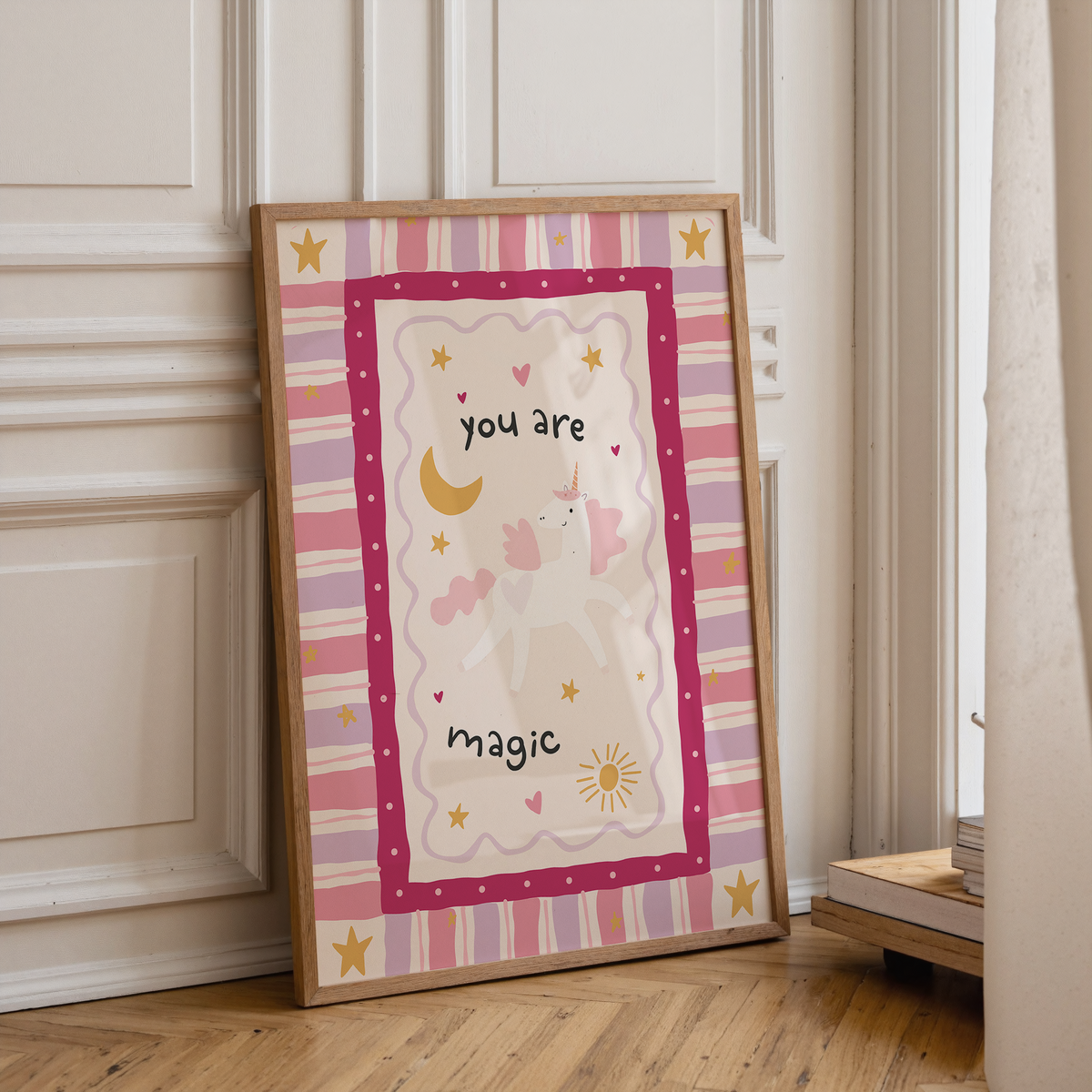 "You are magic" Unicorn Print